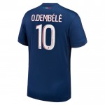 Günstige Fußballtrikots Paris Saint-Germain Dembele 10 Heimtrikot 2024-25 Kurzarm